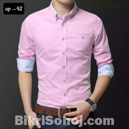 Men`s Exclusive Cotton Shirt (Long sleeve)